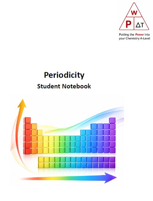 Periodicity Student Notebook cover